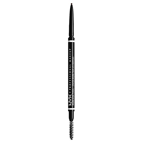 NYX PROFESSIONAL MAKEUP Micro Brow Pencil, Eyebrow Pencil - Black