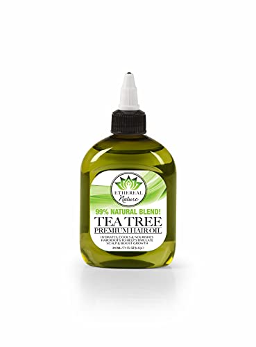 Ethereal Nature 99% Natural Hair Oil Blend Tea Tree, 7.10 oz