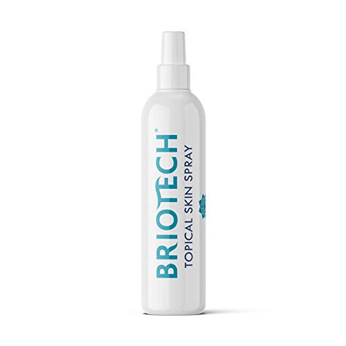 BRIOTECH Topical Skin Spray, Pure HOCl, Tattoo & Piercing Aftercare, Sea Salt Cleansing Solution, Natural Saline Toner, Hypochlorous Acid Facial Mist, Skin Care Relief for Bumps Scars & Blemishes