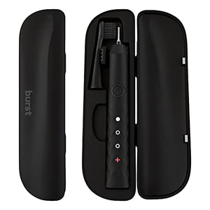 BURST Electric Toothbrush Travel Case for BURST Sonic Toothbrush, Black (Case Only) [Packaging May Vary]