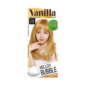 Easy Hair Coloring, mise en scene Hello Bubble Foam Color Medium Blonde [10G Vanilla Gold], Self Care DIY Hair Coloring Amore Pacific