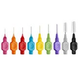 TEPE Interdental Brush Original Cleaners – Dental Brushes Between Teeth 8 Pk, Multi