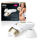 Braun IPL Hair Removal for Women and Men, Silk Expert Pro 5 PL5137 with Venus Swirl Razor, FDA Cleared, Permanent Reduction in Hair Regrowth for Body & Face, Corded