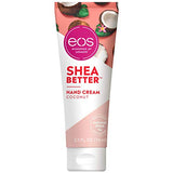 eos Shea Better Hand Cream - Coconut | Natural Shea Butter Hand Lotion and Skin Care | 24 Hour Hydration with Shea Butter & Oil | 2.5 oz