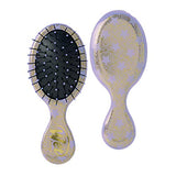 Wet Brush Squirt Detangler Hair Brushes - Lagoon, Geo - Mini Detangling Brush with Ultra-Soft IntelliFlex Bristles Glide Through Tangles with Ease - Pain-Free Comb for All Hair Types