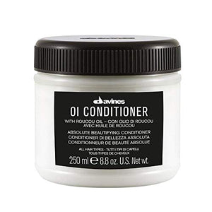 Davines OI Conditioner Rich Detangling Conditioner for All Hair Types Soft, Hydrated Hair with Luxious Shine, 8.8 Oz
