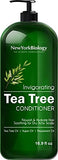 New York Biology Tea Tree Conditioner – Deep Cleanser – Relief for Dandruff and Dry Itchy Scalp – Therapeutic Grade - Helps Promote Hair Growth – 16.9 fl Oz