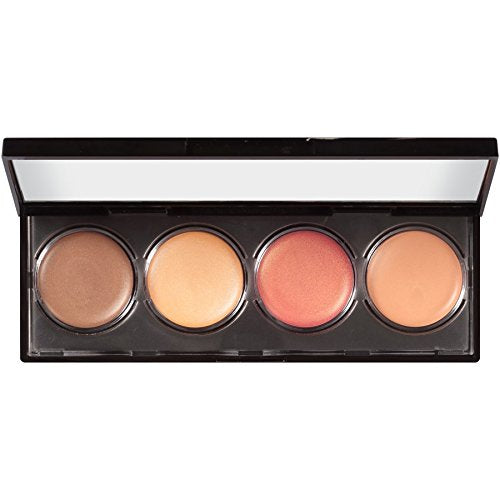Crème Eyeshadow Palette By Revlon, Illuminance Eye Makeup With Crease- Resistant Ingredients, Creamy Pigmented in Blendable Matte & Shimmer Finishes, 730 Skin Lights, 0.12 Oz