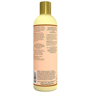 OKAY| Dry Hair & Scalp Almond Shampoo| Helps Hydrate, Moisturize, And Soften Hair| Sulfate, Silicone, Paraben Free For All Hair Types and Textures| Made in USA 12oz