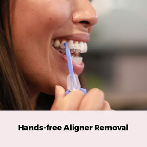 Clear Aligner Removal Tool for by PULTOOL - Smile Direct Club Removal Tool - Invisible Aligner Remover - Aligner Remover - Retainer Remover- 4 Pack