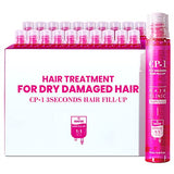CP-1 3 Seconds Keratin Hair Treatment, Hair Mask, Rinse Off Deep Conditioner for Dry Damaged hair, Protein Mask, Salon quality self hair care (13ml 20ea SET)
