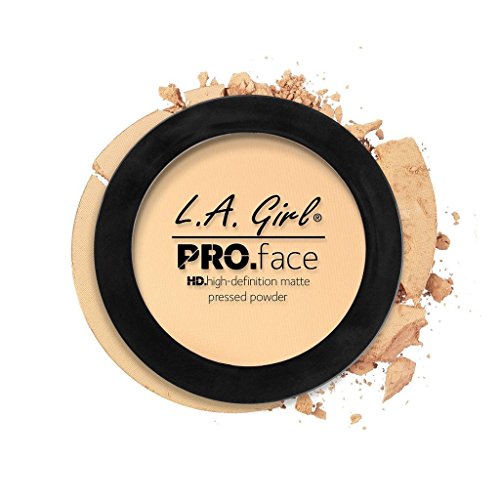 L.A. Girl Pro Face Powder Nude Beige, LAX-GPP605, 0.25 Ounce