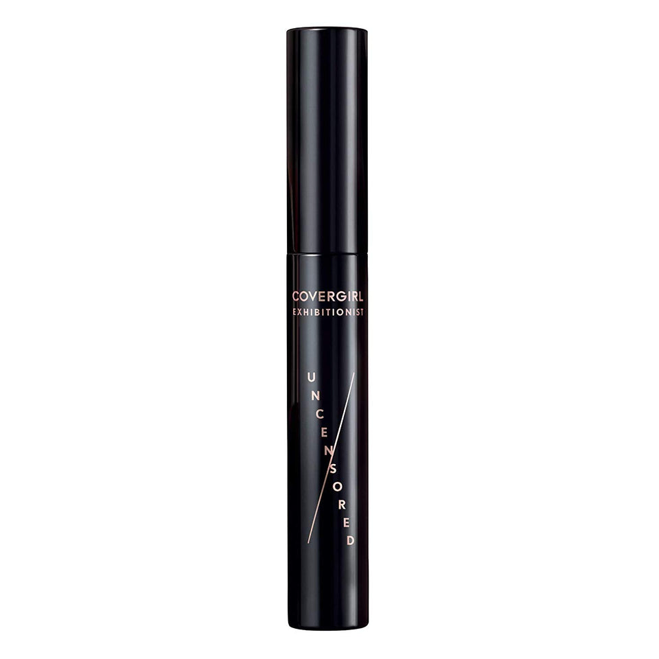 COVERGIRL exhibitionist mascara uncensored, extreme black, 9ml (0.3 fl Ounce), pack of 1, 6 Fl Ounce