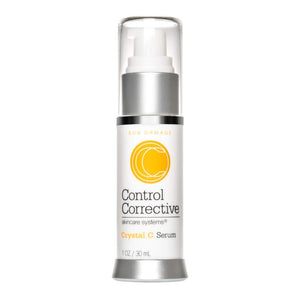 CONTROL CORRECTIVE Oil Free Sunscreen & Crystal C Serum Combo, Anti Aging, Brighten Skin