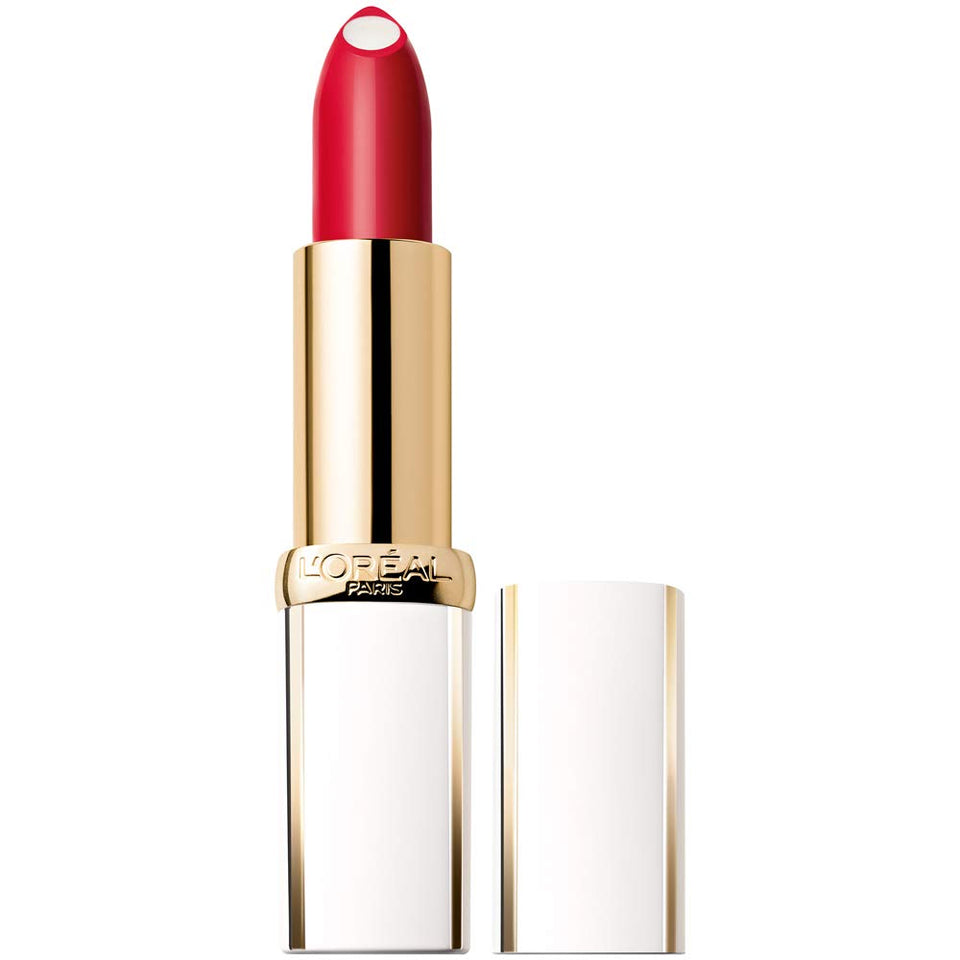 L'Oreal Paris Age Perfect Luminous Hydrating Lipstick, Flaming Carmin, 0.13 Ounce