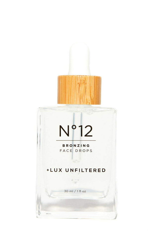 + Lux Unfiltered No 12 Bronzing Face Drops