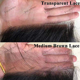 Forawme Brazilian Virgin Human Hair Pre Plucked Top Closure 18 Inch 130% 1B 6X6 inch Straight Human Hair Free Part Transparent Swiss Lace Closure With Baby Hair