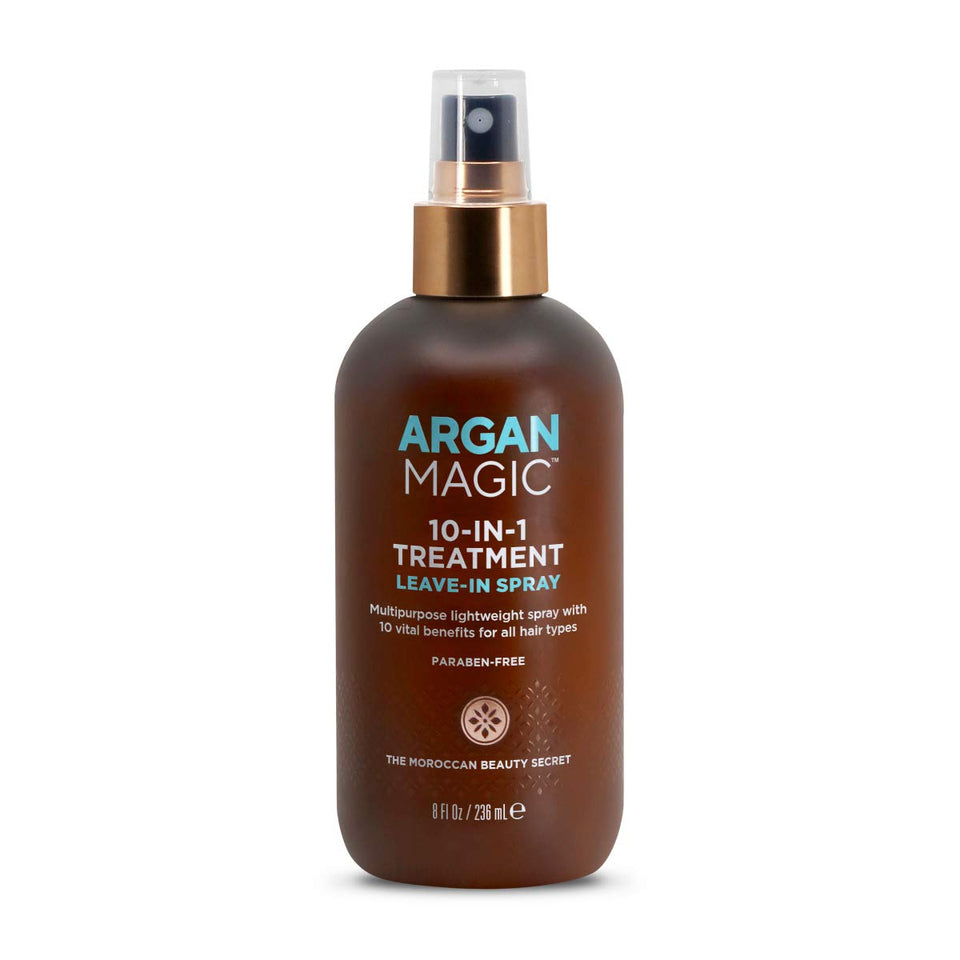 Argan Magic 10 in 1 Hair Treatment and Stylizing Spray White