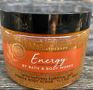 Bath & Body Works Aromatherapy Energy Orange Ginger Sugar Scrub 13 fl oz