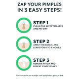 DR. ZAPS Pimple Patches - Acne Patches Work as Pimple Treatment - Hydrocolloid Patches Use Australian Tea Tree Oil. Acne Spot Treatment, Zit Patch, and Acne Patch for Everyone.