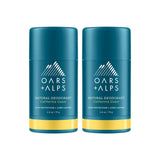 Oars + Alps Natural Deodorant for Men and Women, Aluminum Free and Alcohol Free, Vegan and Gluten Free, California Coast 2 Pack, 5.2 Oz