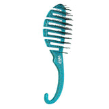 Wet Brush Hair Brush Shower Detangler - Green Glitter - Exclusive Ultra-soft IntelliFlex Bristles - Minimizes Pain And Protects Against Split Ends and Breakage - For Women, Men, Wet And Dry Hair