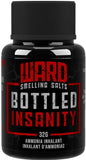 Ward Smelling Salts - Bottled Insanity - Insanely Strong Ammonia Inhalant for Athletes | Smelling Salt for Athletes - Powerlifting Hockey Football Weight Lifting and More | Insane Smelling Salt