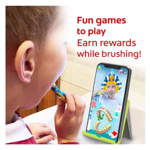 Colgate Magik Smart Toothbrush for Kids, Kids Toothbrush Timer with Fun Brushing Games Yellow 1 Count