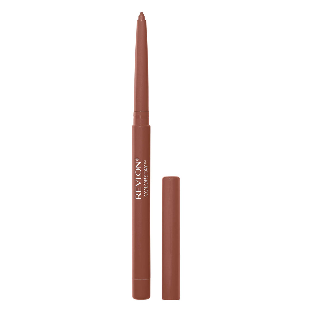 Lip Liner by Revlon, Colorstay Face Makeup with Built-in-Sharpener, Longwear Rich Lip Colors, Smooth Application, 630 Nude