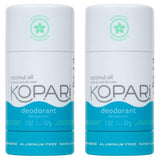 Kopari Aluminum-Free Deodorant Gardenia | Non-Toxic, Paraben Free, Gluten Free & Cruelty Free Men’s and Women’s Deodorant | Made with Organic Coconut Oil | Gardenia | 2 Pack, 2.0 oz