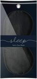 Kitsch Satin Sleep Mask, Softer Than Silk, Adjustable Eye Mask for Sleeping, Satin Blindfold (Black)
