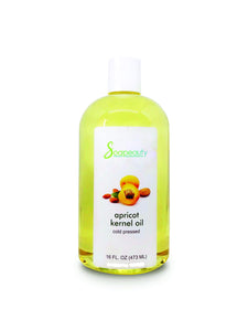 APRICOT KERNEL OIL Organic Cold Pressed Unrefined | 100% Pure Natural Apricot Oil for Skin, Face, Hair | Carrier for Essential Oils, Moisturizer, Massage | Sizes 4OZ to 1 GALLON | (64 OZ)