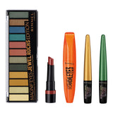 Rimmel Jewel Rocks Makeup Kit With Eyeshadow, Mascara, Liner, And Lipstick, 6 Fl Oz