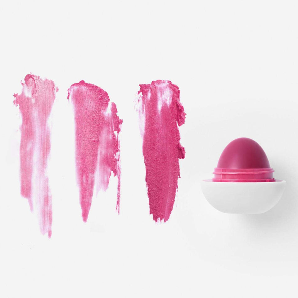 eos Shea + Shade Tinted Lip Balm - Make Mine Magenta | Tinted Lip Balm w/Coconut & Jojoba Oils | 0.25 oz