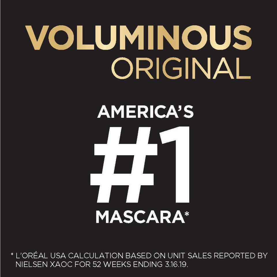 L'Oreal Paris Makeup Voluminous Original Volume Building Mascara, Deep Burgundy, 0.26 fl; Oz, 1 Count