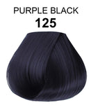 Adore Semi-Permanent Haircolor #125 Purple Black 4 Ounce (118ml) (Pack of 2)