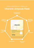 SNP PREP - Vitaronic Ampoule Korean Sheet Mask - Nourishing & Moisturizing Effects for All Skin Types - 10 Sheets - Best Gift Idea for Mom, Girlfriend, Wife, Her, Women