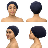 Satin Bonnet Lined Sleeping Beanie Hat Bamboo Headwear Frizzy Natural Hair Nurse Cap for Women and Men