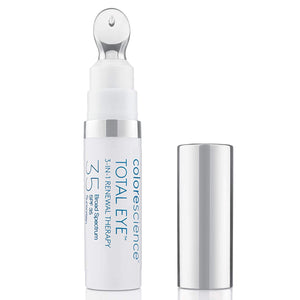 Colorescience Total Eye 3-in-1 Renewal Therapy Anti-Aging Wrinkles Dark Circles SPF 35 Luxury beauty
