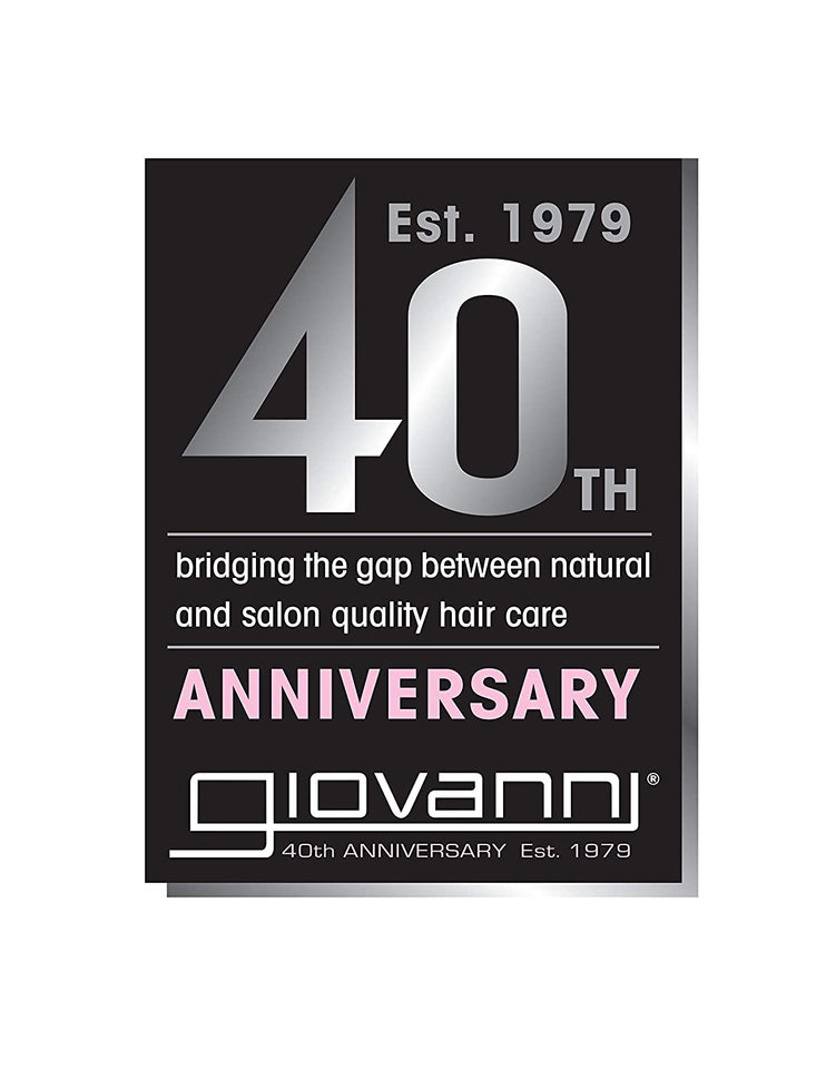 GIOVANNI 50:50 Balanced Hydrating Clarifying Shampoo & Calming Conditioner Set, 24 oz. Clean & Moisturize Hair, For Over-Processed Hair, Wash n Go, Can Use Daily, Sulfate Free, No Parabens, Color Safe