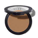 e.l.f, Primer-infused Bronzer, Long-Wear, Matte, Bold, Lightweight, Blends Easily, Contours Cheeks, Forever Sun Kissed, All-Day Wear, 0.35 Oz