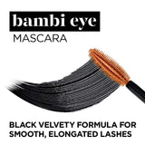 L'Oreal Paris Bambi Eye Waterproof Mascara, Lasting Volume, Length & Lift, Definition, No Clumping, No Smudging, Blackest Black, 0.21 Fl. Oz