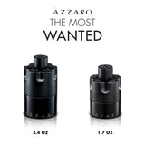Azzaro The Most Wanted Eau de Parfum Intense | Cologne for Men Metallic/Black 1.7 fl oz