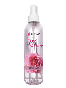 Well's 100% Pure Rose Water 8oz / Anti-Inflammatory / Anti-Acne / Anti-Eczema