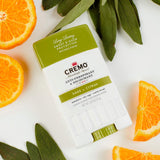 Cremo Sage & Citrus Anti-Perspirant & Deodorant, Long-Lasting Sweat & Odor Protection, Mandarin/Sage/Citrus, 2.65 Ounce, (Pack of 1)