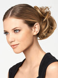 Modern Chignon Color R4 MIDNIGHT BROWN - Hairdo Extensions Claw Clip Loose Hair Bun Tru2Life Heat Friendly Synthetic Soft Waves Hairpiece