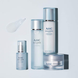 AHC Toner for Face Aqualauronic Hydrating Skin for Dehydrated Skin Triple Hyaluronic Acid Korean Skincare 5.07 oz