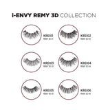 i-Envy Remy 3D Collection, Invisible Band, 100% Human Hair (2 PACK, KREI03)