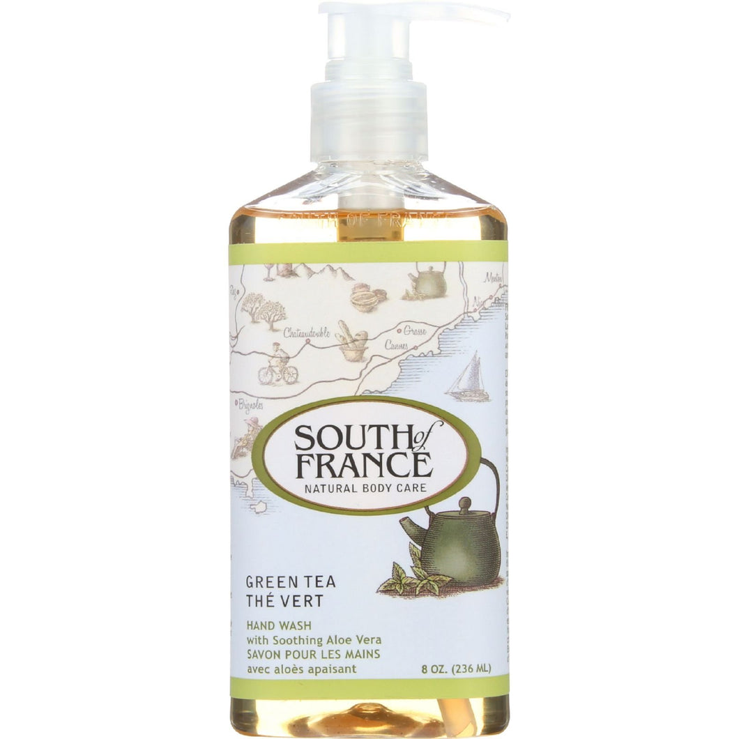 SOUTH OF FRANCE Green Tea Hand Wash, 8 Ounce
