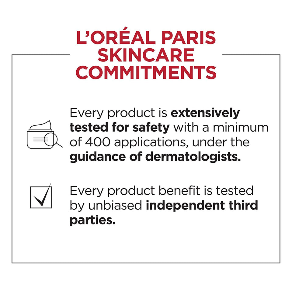 L'Oreal Paris Skincare Revitalift Derm Intensives 1.5% Pure Hyaluronic Acid Face Serum, Hyaluronic Acid Serum for Skin, Hydrates, Moisturizes, Plumps Skin, Reduces Wrinkles, Anti Aging Serum, 1.7 Oz